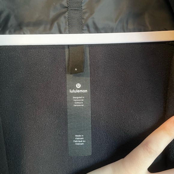 Lululemon Grey Wool All Days Soft Shell Jacket (no vest) Size 4 - Picture 5 of 5